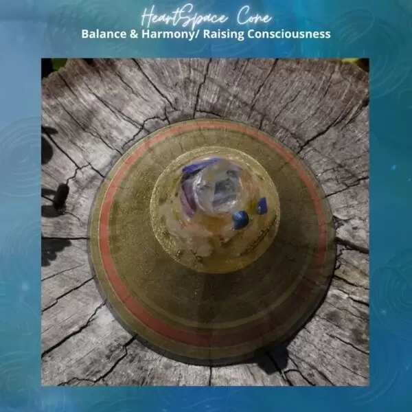 Orgonite Heartspace Cone - Image 6