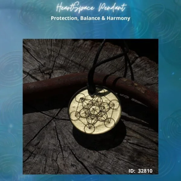Orgonite Heartspace Pendant ID 32810 - Image 2